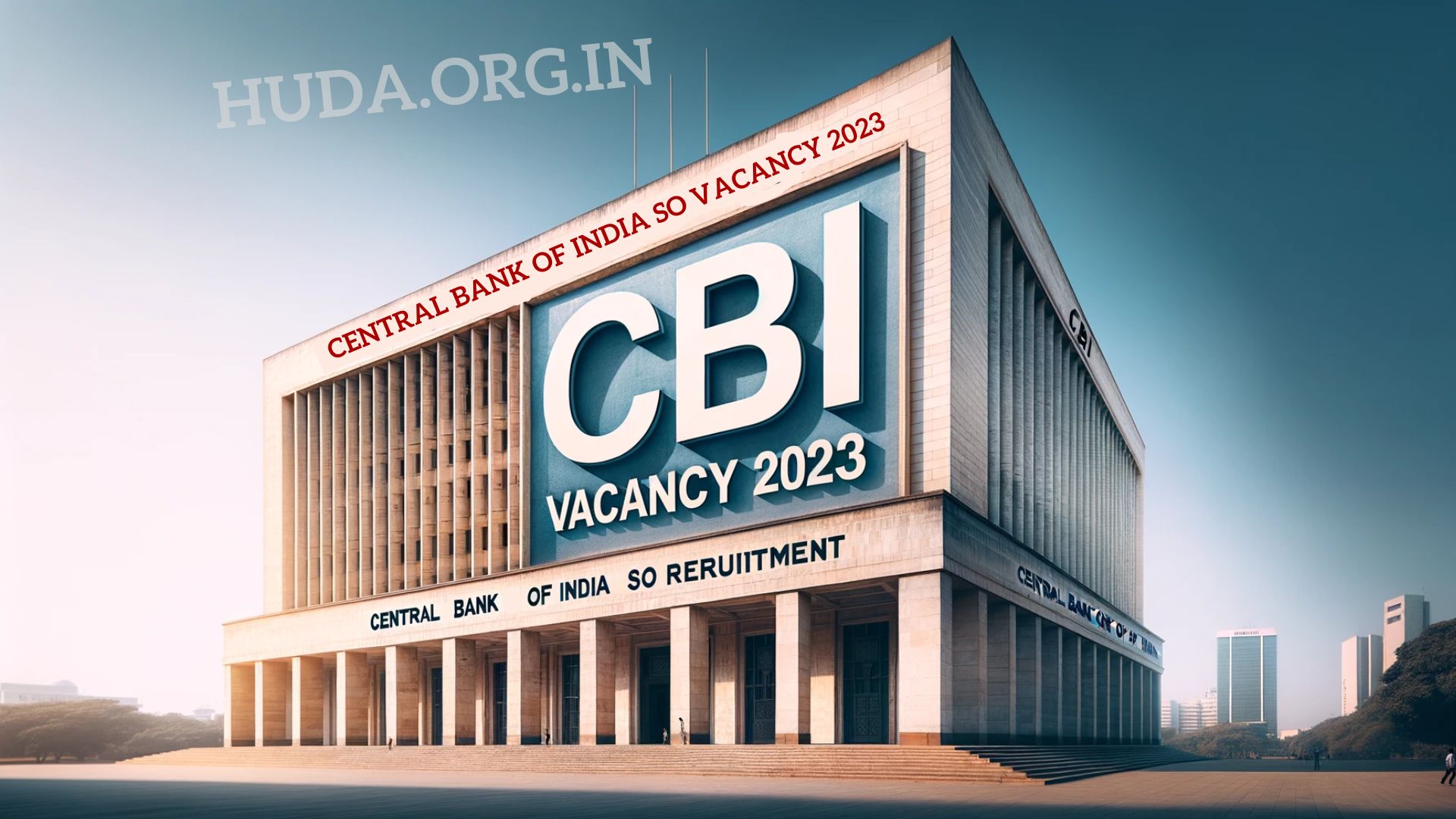 Central Bank of India CBI SO Vacancy 2023