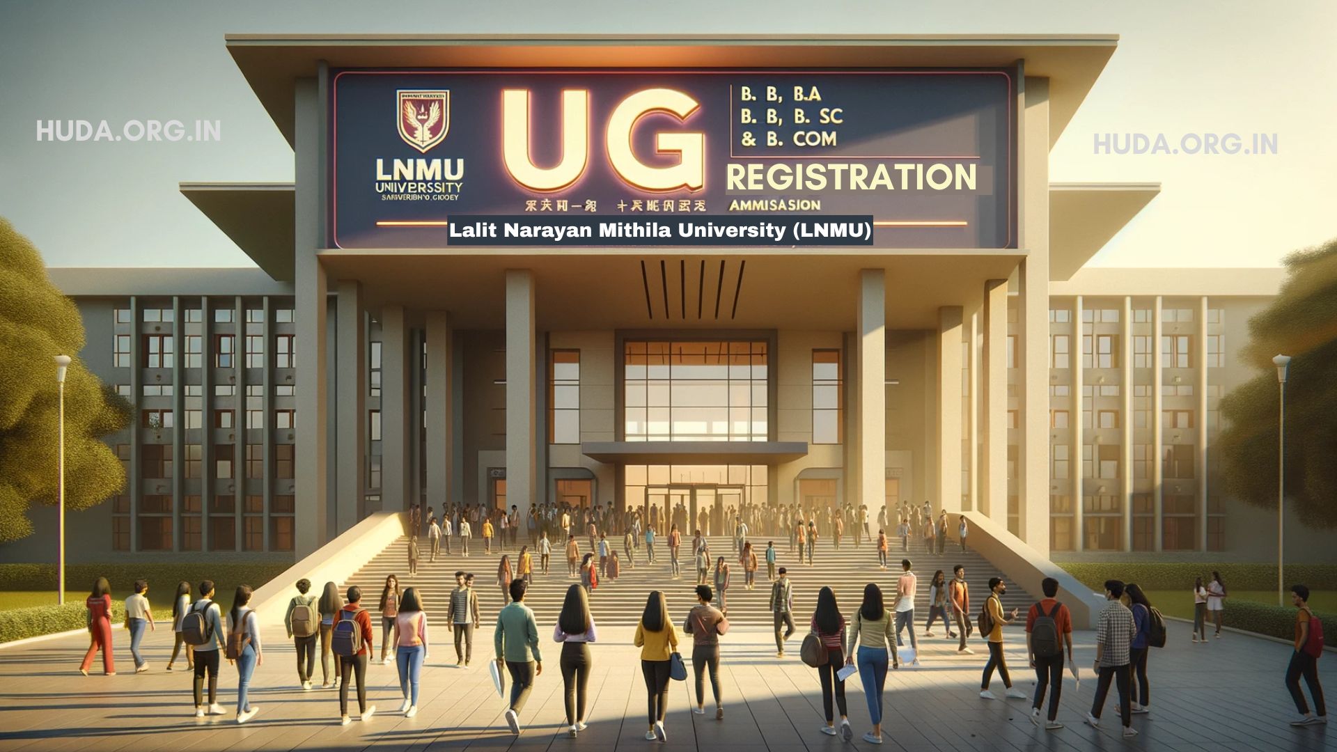 LNMU UG Registration Date, B.A, B.Sc and B.Com Admission